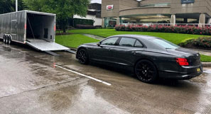 2021 Bentley Flying Spur Transported 1170 Miles - safecarhauler.com