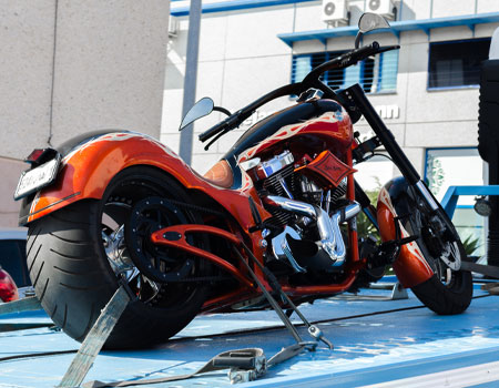 Securing Your Motorcycle During Transit
